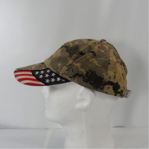 Army 1st Calvary Digital Camouflage Snapback Cap Hat Camo Military USA - Picture 3 of 6